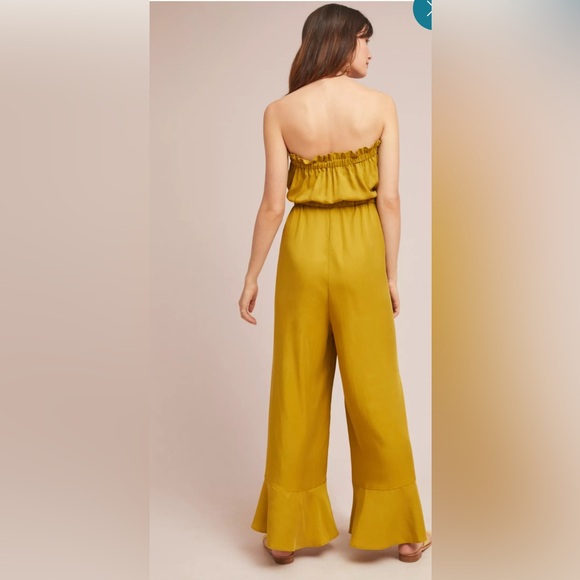 Sancia for Anthropologie Women’s Small Strapless Jumpsuit - Picture 2 of 10